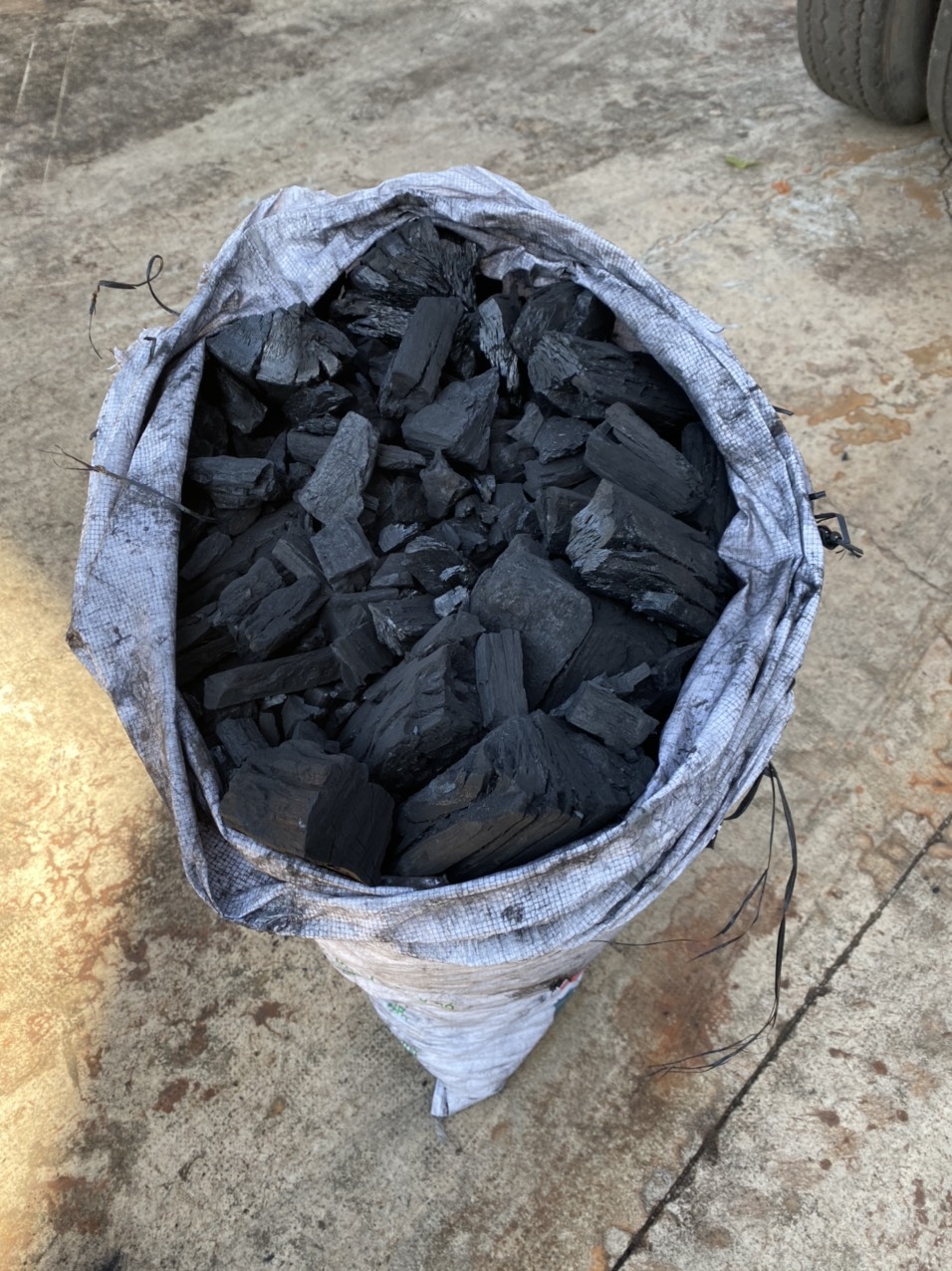 Coffee wood raw material